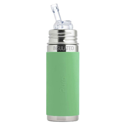 Pura® TERMO fľaša so slamkou 260ml Moss