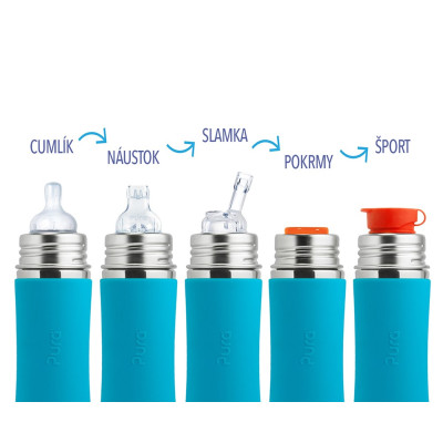 Pura - zdravé fľaše