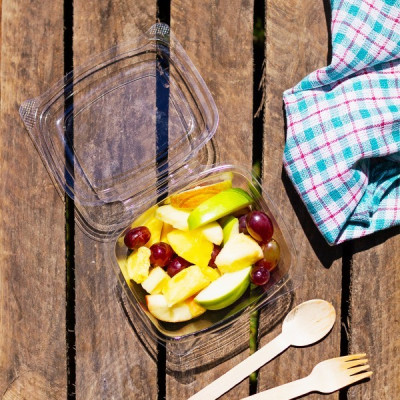 Miska na šalát s vrchnákom 460 ml/16oz 50 ks